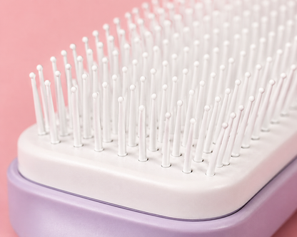 Rotating Lifting Hair Comb, One Click Cleaning, Stretchable Massage Comb, Air Cushion, Airbag Comb, Women Anti-Static Hair Comb