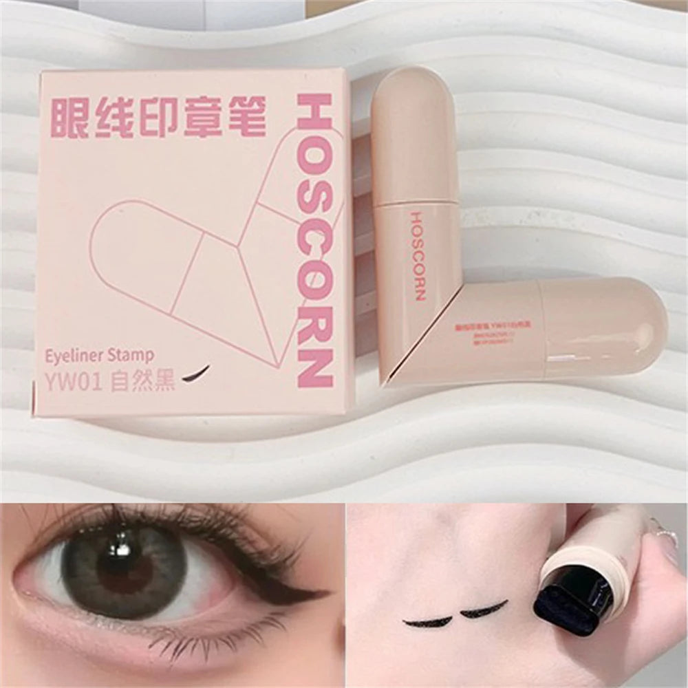 Revolutionary Waterproof Double-Wing Eyeliner Stamp - Effortless, Long-Lasting Makeup for Beginners and Busy Lifestyles