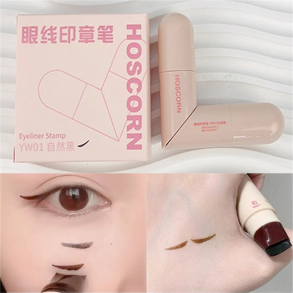Revolutionary Waterproof Double-Wing Eyeliner Stamp - Effortless, Long-Lasting Makeup for Beginners and Busy Lifestyles