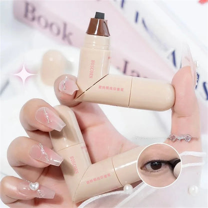 Revolutionary Waterproof Double-Wing Eyeliner Stamp - Effortless, Long-Lasting Makeup for Beginners and Busy Lifestyles